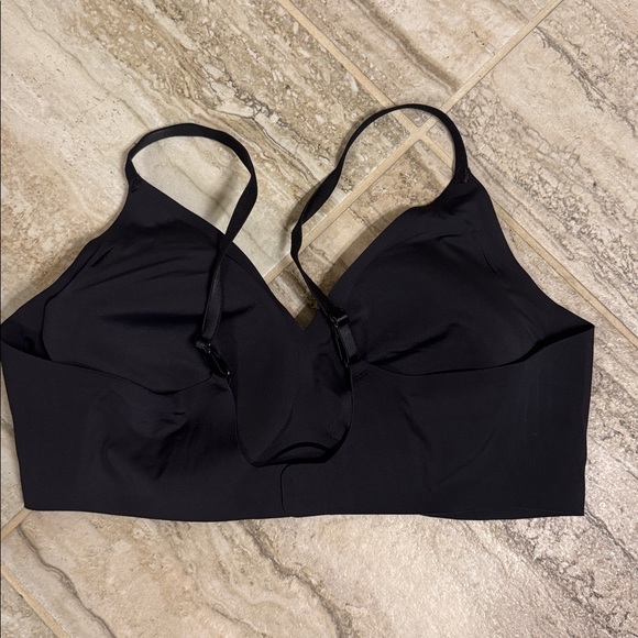 EBY Relief Bra Black Adjustable Wireless Removable Padding XL - Picture 4 of 4